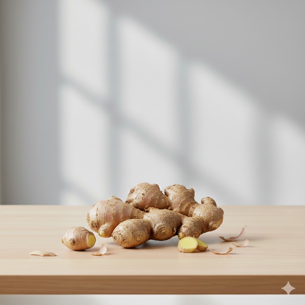 Ginger (Zingiber officinale) essential oil