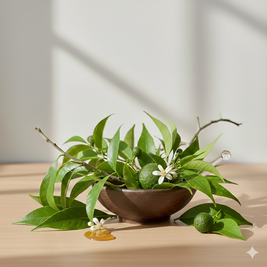 Petitgrain (Citrus aurantium) essential oil