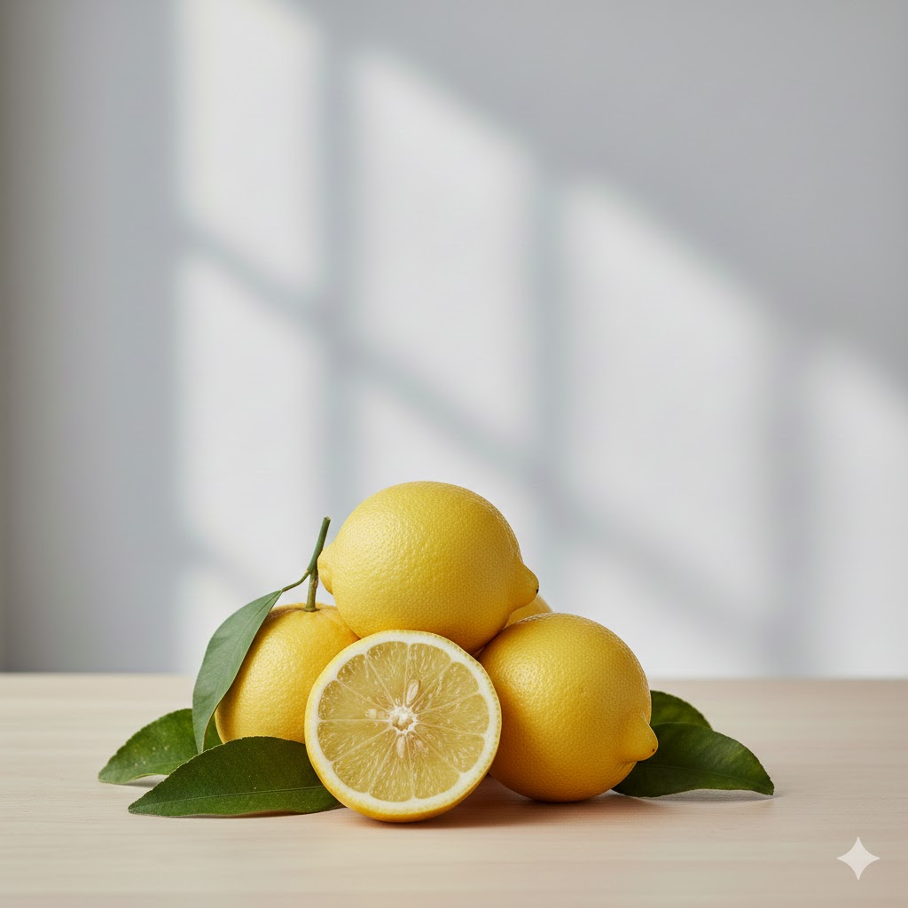 Lemon (Citrus limon) essential oil