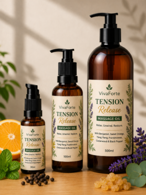 Tension Release Massage Oil by VivaForte