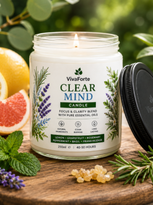 Clear Mind Candle by VivaForte