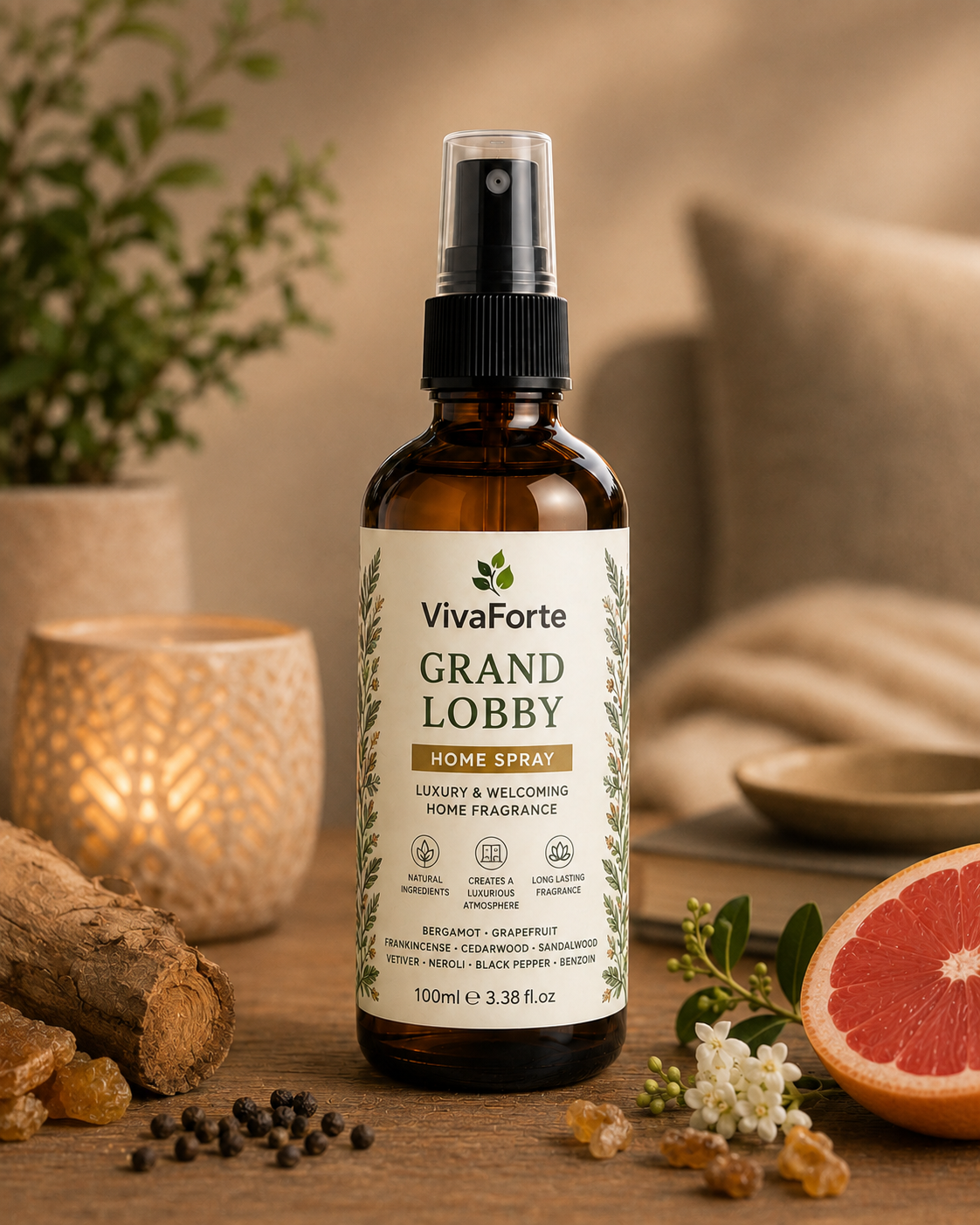 Grand Lobby Home Spray by VivaForte