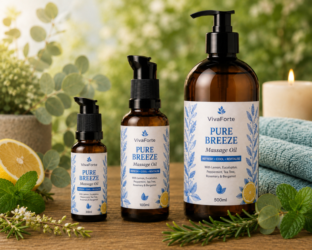 Pure Breeze Massage Oil by VivaForte