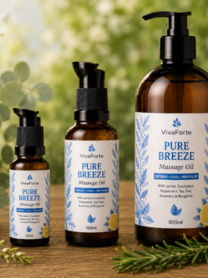 Pure Breeze Massage Oil by VivaForte