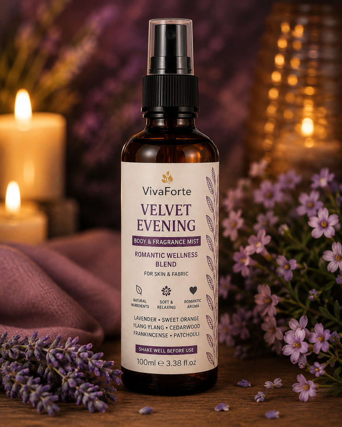 Velvet Evening Body Spray by VivaForte