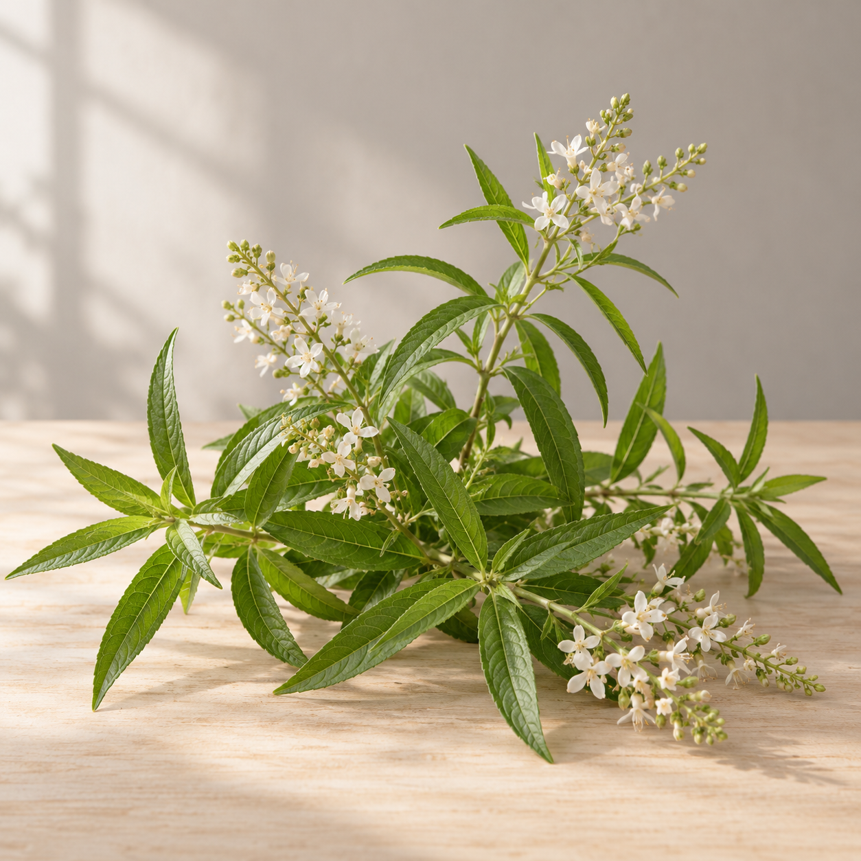 lemon verbena botanical study