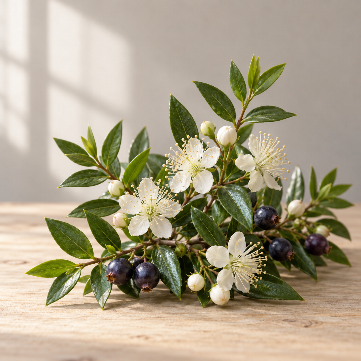 myrtle botanical study